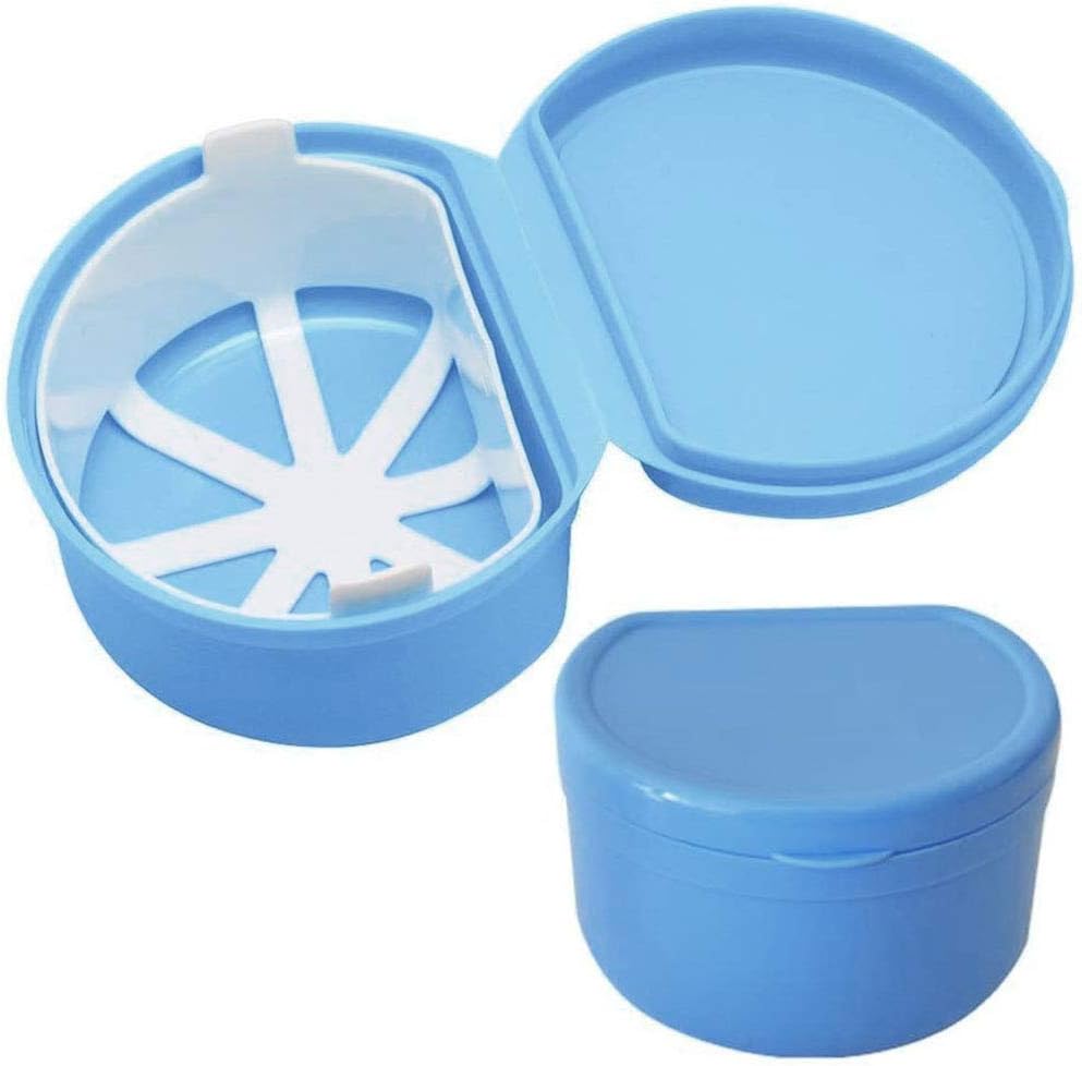 Denture Teeth Box – Dental Orthodontic Retainer Case Box Plastic ...