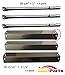 Hongso Repair Kit Stainless Steel Heat Plate Tent and Burner Pipe Gas Grill Replacement Parts for Char-Griller 5050 5650 Duo Gas Charcoal 3001, 3008, 3030, 4000, 4208, 5072, 5252 Models, SPE051