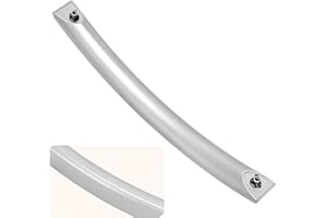 P POLERDEN 2025 Upgrade ME16A4021AS Microwave Door Handle, Replaces for Samsung DE94-04313F Handle, DE94-04313F Microwave Door Handle, Same as Samsung OEM Microwave Han dle (No Screws)