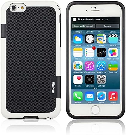iPhone 6 Plus Case, MC Fashion [Walnutt Series II] Scratch Protection,Simple, Elegant, Protective Case for iPhone 6 Plus (5.5) (2014) ONLY (Black)