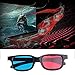 Red Blue 3D Glasses Fashion Game DVD Stereo New Black Frame Anaglyph Movie Dimensionalthumb 4