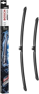 BoschWiper Blade Aerotwin A452S, Length: 600mm/450mm – Set of Front Wiper Blades - Only for Left-Hand Drive (EU)