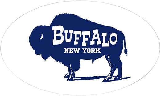 Amazon Com Cafepress Buffalo New York Sticker Oval Oval Bumper