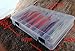 SLMOZKA Double Sided Tackle Box Fishing Lure Egi Squid Jig Box Minnows Bait Fishing Tackle Container