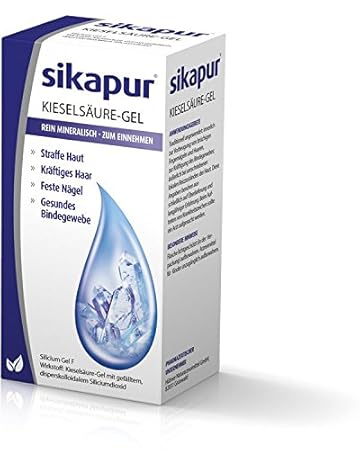 Sikapur Kieselsäure-Gel Spar-Set 2x500ml. Sorgt für kräftige Haare, elastisches Bindegewebe und feste, schöne Fingernägel.