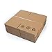 Pratt PRA0057 50PK 100% Recycled Corrugated Cardboard Box, 12