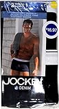Jockey Men's Low-rise No Fly Trunks Denim-look Cotton , 2-pack