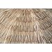 Caymus 7ft Hula Thatched Tiki Umbrella Hawaiian Style Beach Patio Umbrella Natural Color 8 ribs