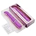 WELLWANTED 10 Modes Silicone G-Spot Vibration Clitoral Stimulate Masturbation Massager Sex Toy for Women, Purple, 6.4 Ounce