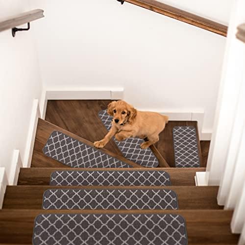 Beverly Rug Stair Treads for Wooden Steps, Stair Treads Carpet, Stair