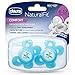 Chicco NaturalFit Comfort Pacifier, Blue, 4 Months Plus