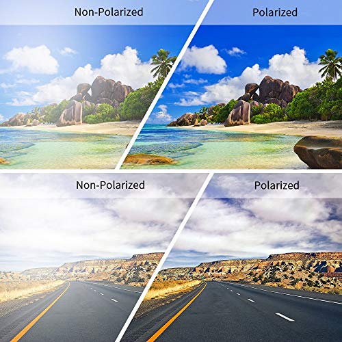 BATFOX Polarized Sports Sunglasses Glasses TAC Running Cycling Baseball Fishing Golf Softball Outdoor for Men Women Youth Interchangeable Lenses Tr90 Unbreakable Frame 100% UV Protection(Colorful) - Thumbnail 5