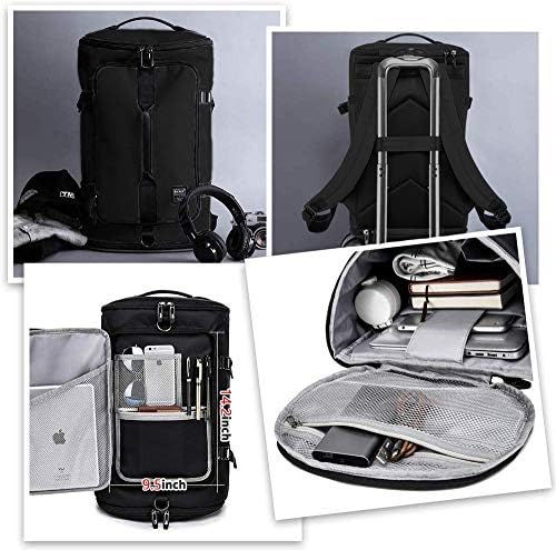 KAKA Travel Duffel Backpack, Outdoor Travel Bag with Shoe Compartment, Laptop Bookbag Weekender Overnight Carry On Daypack Water-Resistant College Bookbag Camping Rucksack Luggage for Men and Women 3 KAKA Travel Duffel Backpack, Outdoor Travel Bag with Shoe Compartment, Laptop Bookbag Weekender Overnight Carry On Daypack Water-Resistant College Bookbag Camping Rucksack Luggage for Men and Women