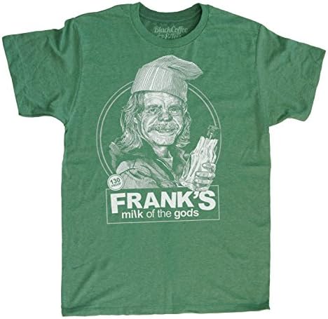 Saint Patricks Day Shirt Shameless Frank Gallagher Milk of the gods Men's Beer Shirt - Green - Medium