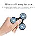 junlei Tri Fidget Hand Spinner, Ultra Fast Bearings, Finger Toy, Great Gift for ADD, ADHD, Anxiety, and Autism Adult Children(BlackBlue)