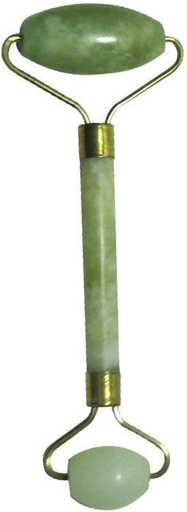 HaiQianXin Anti-aging Double Side Face SPA Massage Roller Facial Jade Stone Cold Therapy Jade Push