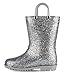Chillipop Children's Glitter Rain Boots for Little Kids & Toddlers, Boys & Girls