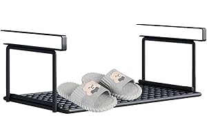Under Shelf Basket - Shoe Racks Storage Extendable | Hangable Under Shelf Basket | Under Cabinet Add- Storage Racks | Shoe Ba