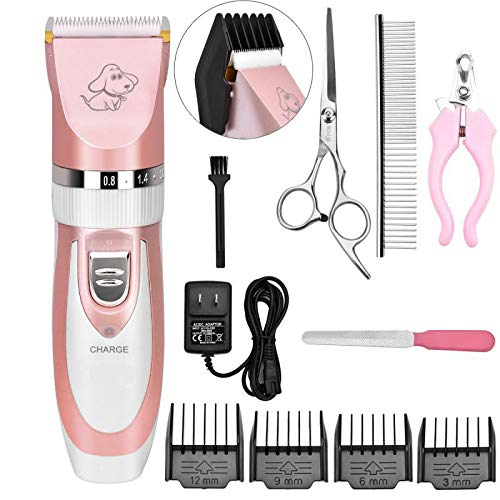 Pet Grooming Clippers, Kedda Rechargeable Cordless Dog Grooming