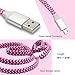 OKRAY 6 Pack 1.83M/6FT Premium Flat Nylon Braided Micro USB 2.0 A Male to Micro B Sync Charge Cables Charging Cord for Samsung Galaxy, Nexus,Motorola, HTC, Android Smartphones (6 Pack)