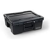 DECKED Halfrack 32 L Protective Case with Dividers - Black