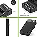 OAproda 2 Pack Replacement EN-EL10 Battery and USB Charger for Nikon Coolpix S3000, S220, S5100, S4000, S700, S600, S570, S520, S510, S500, S230, S210, S200, S60 Digital Camera, MH-63 Charger