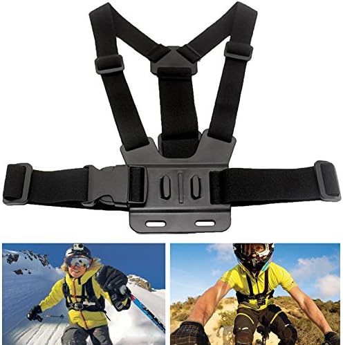 ACRATO Chest Strap Camera Mount for GoPro , Adjustable Elastic Chest Strap Belt for GoPro Hero 4/3+/3/2/1