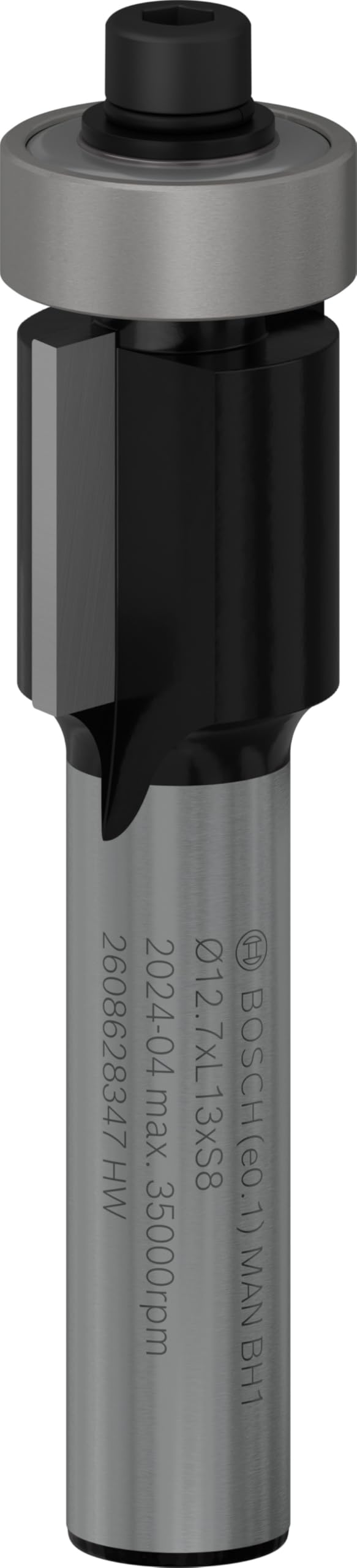 Bosch Accessories 2608628347 Roman Ogee Bit, 0 V, Black/Silver, 12.7 x 13 x 8 mm