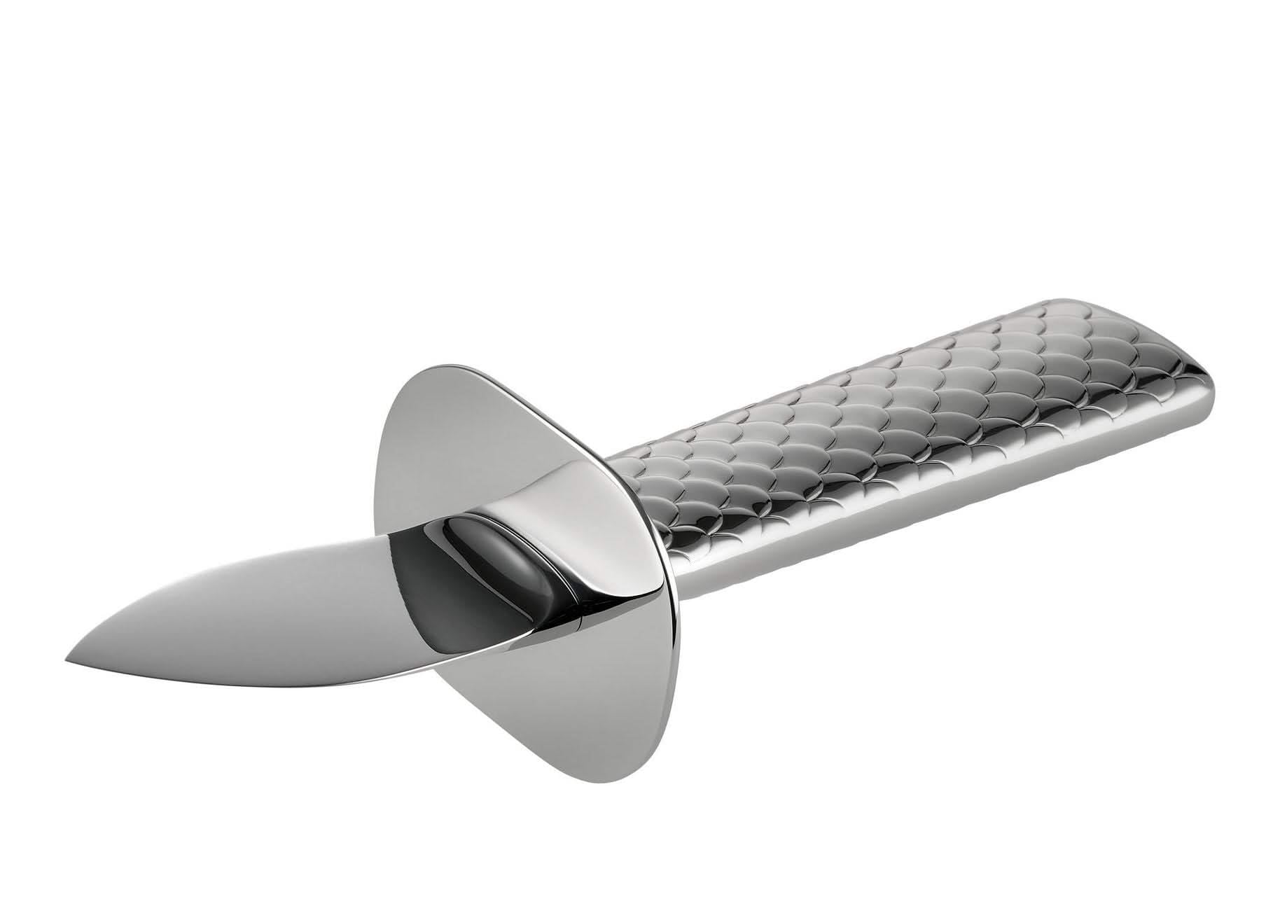 Alessi FM23/44 Oyster Knife - Steel AISI 420, 18/10 Stainless Steel Mirror Polished