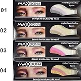 Eyeshadow Sticker!Elevin(TM)2017 New 6 Pair Women Instant Eye Shadow Temporary Makeup Eye Eyeshadow Tattoo Stickers (random)