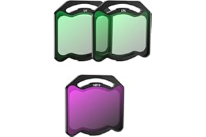 Jiawu UV CPL ND Filter Set for Air Unit Pro 04, 3 Pack Filters ND16 / UV/CPL Drone Lens Filters, Multi Coated HD Optical Glas