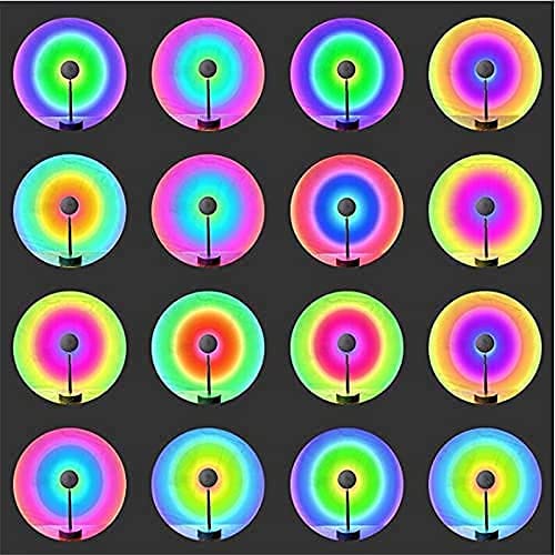 Sunset Lamp, BINKBANG Sunset Projector 10W 180 Degree Rotation Sunset