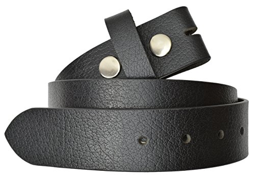 Vintage Full Grain Leather Belt Distressed Design Snap on Belt Strap (34)