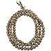 SUNYIK Chicken Wing Wood 108 Tibetan Buddhist Mala Bracelet Beaded Prayer Bead(8mm)