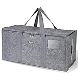 BALEINE Extra Large Storage Tote with Zippers