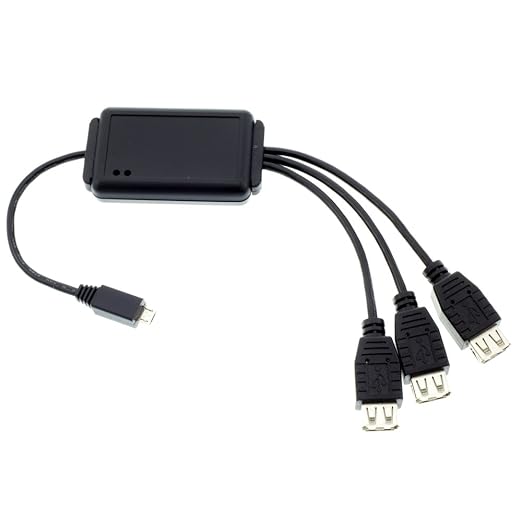USB OTG Adapter, OTG USB Micro B Male to USB 3 Type A