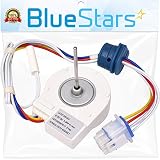 Ultra Durable WR60X10307 Evaporator Fan Motor Replacement Part by Blue Stars- Exact Fit for GE Hotpoint Refrigerators - Replaces 1550741 AP4438809 WR60X10224 Ps2364950