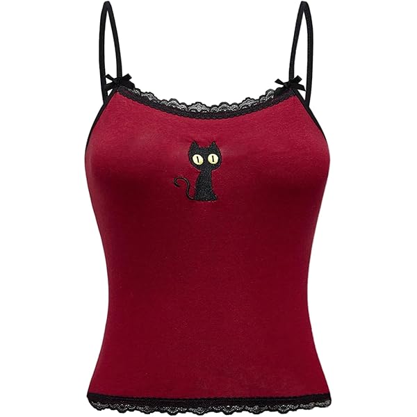 トップス Sora bicolor camisole andmary Sora bicolor camisole black