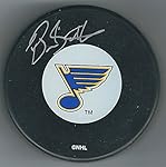 Autographed Brian Sutter St. Louis Blues Hockey Puck