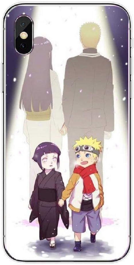 Fashion Relief Anime Naruto Case for iPhone 7 8 Plus XS XR Coque (11, iPhone XR)