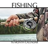 Fishing Mini Wall Calendar 2016: 16 Month Calendar by Jack Smith (2015-09-02) by 