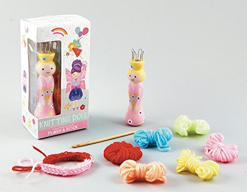 Knit Doll Loom Beginner Knitting Kit with Yarn - Fairy