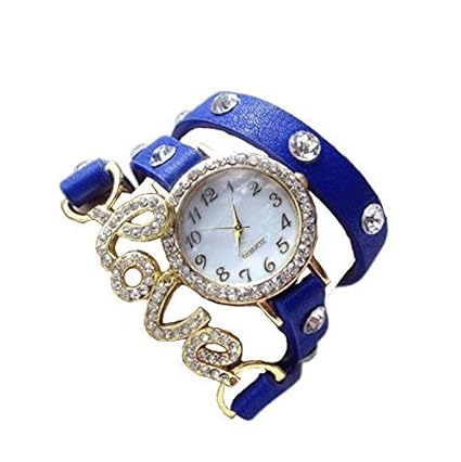 lectose Love Blue Color Girl Special Watch in New Model