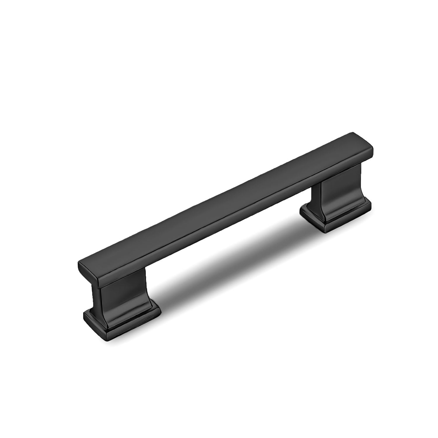 Photo 1 of GOFFIDECO 10 Pack 4-3/4 Inch Length|3-3/4 Inch(96mm) Hole Center Matte Black Kitchen Cabinet Handles, Cabinet Pulls Kitchen Cabinet Hardware, Cupboard Pulls, Drawer Handles
