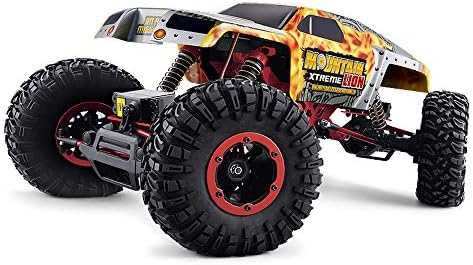 REMO HOBBY 1:10 Scale Electric 4WD 2.4GHZ RC Off-Road Brush Crawlers Front Wheels Steering (Model NO.1071)