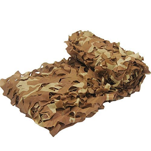 Camo Netting Camouflage Net,INorton 20Ã—20ft Military Camo Mesh Netting,Hunting Shooting Blind Sunscreen Nets,Fit for Camping,Fishing,Party Decoration