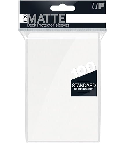 Amazon.com: Ultra Pro - Standard Pro Matte Card Sleeves 100 Pack