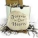 Rocks for Loved Ones Forever in Our Hearts Engraved in a Heavy Little Rock