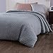 Royhom Duvet Cover for Weighted Blankets 60 x 80 Inches - Removable Weighted Blanket Cover - Soft Minky Dot, Gray