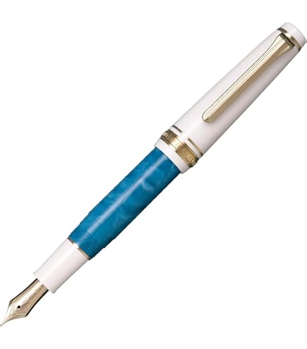 Amazon.com : Sailor Professional Gear Slim Mini Ayur Blue MF